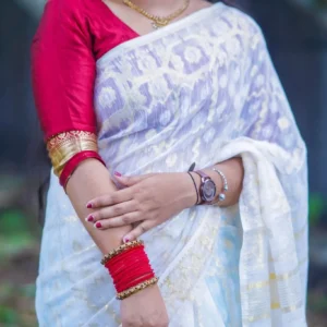 100 Count Jamdani Saree