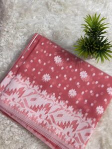 90 Count Jamdani Saree