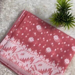 90 Count Jamdani Saree