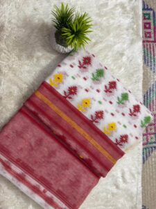 84 Count Jamdani With Blouse